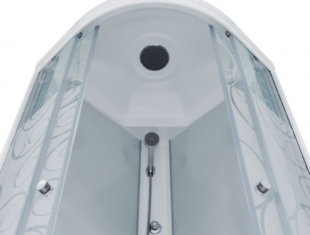 Душевая Кабина «Triton» Стандарт Узоры 90x90x215 А, со Смесителем ДН4 (Щ0000027239)