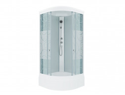 Душевая Кабина «Triton» Стандарт Узоры 90x90x228 В, со Смесителем ДН4 (Щ0000027248)