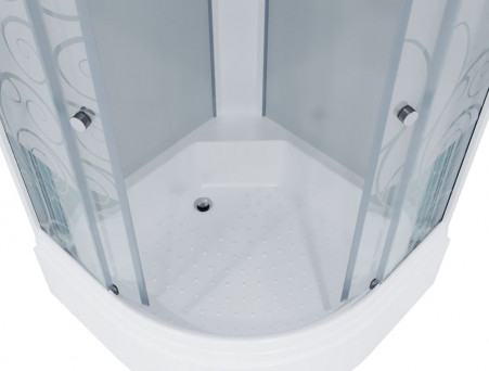 Душевая Кабина «Triton» Стандарт Узоры 90x90x228 В, со Смесителем ДН4 (Щ0000027248)