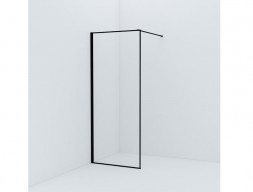 Душевая Перегородка «Iddis» Slide Walk-In 80x195 Черный Профиль, Без Поддона (SLI8BS8i23)