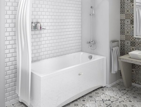 Акриловая Ванна «Vannesa» Веста 160х70, Комплект (151013)