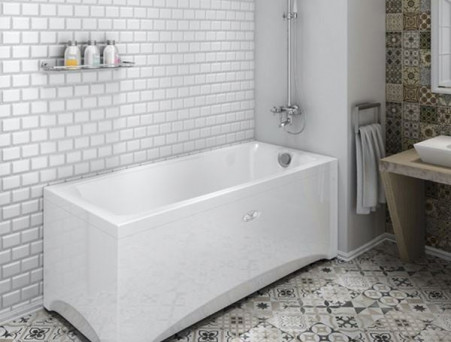 Акриловая Ванна «Vannesa» Веста 160х70, Комплект (151013)