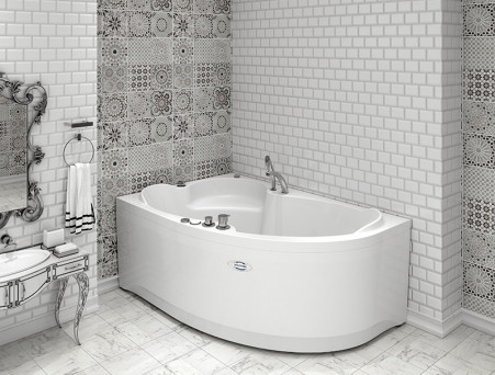 Акриловая Ванна «Vannesa» Ирма 169х110 L, Комплект (137474)