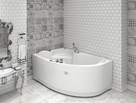 Акриловая Ванна «Vannesa» Ирма 149х96 L, Комплект (137470)