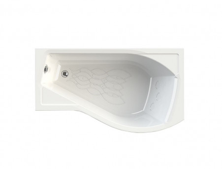 Акриловая Ванна «Vannesa» Миранда 168х95 R, Комплект (137481)