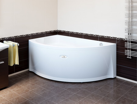 Акриловая Ванна «Vannesa» Модерна 160х100 L, Комплект (137482)