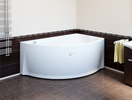 Акриловая Ванна «Vannesa» Модерна 160х100 R, Комплект (137483)