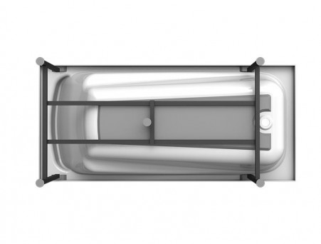 Акриловая Ванна «Vannesa» Роза 169х77, Комплект (137491)