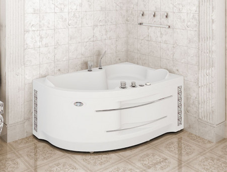 Акриловая Ванна «Vannesa» Ирма 169х110 R, Комплект (137475)