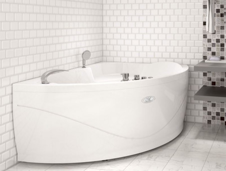 Акриловая Ванна «Vannesa» Алари 168х120 R (2-01-0-2-1-218Ч)