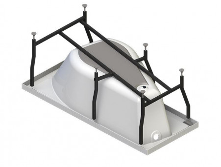 Акриловая Ванна «Vannesa» Миранда 168х95 L (2-01-0-1-1-209Ч)