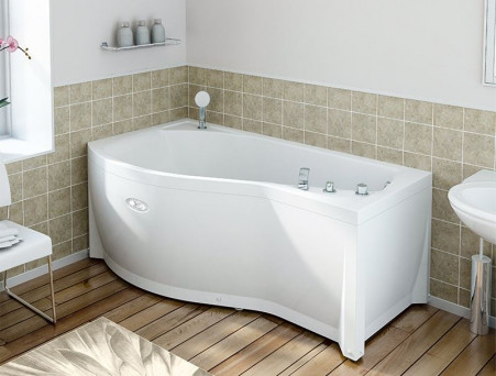 Акриловая Ванна «Vannesa» Миранда 168х95 L (2-01-0-1-1-209Ч)