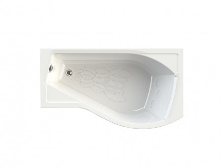 Акриловая Ванна «Vannesa» Миранда 168х95 R (2-01-0-2-1-209Ч)
