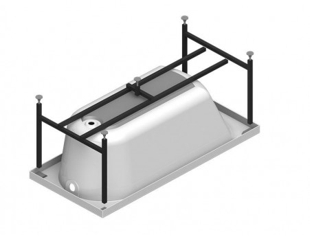 Акриловая Ванна «Vannesa» Николь 150х70 (2-01-0-0-1-239Ч)