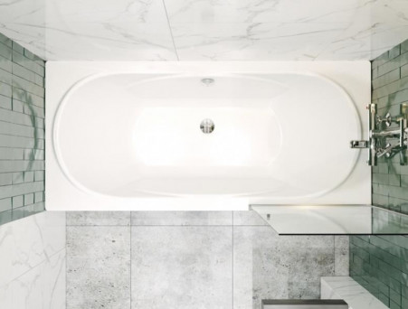 Акриловая Ванна «Roca» Madeira 180х80, Комплект (7248525000+724F177000)