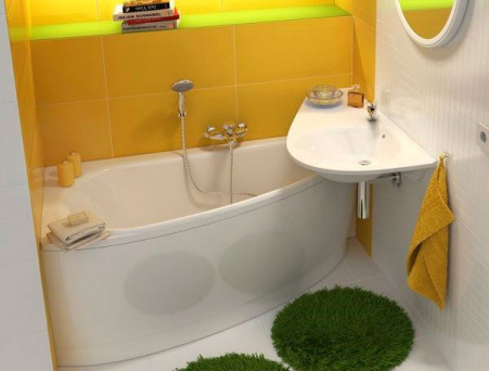 Акриловая Ванна «Ravak» Avocado 160х75 L, Комплект (022373)