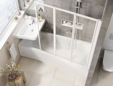 Акриловая Ванна «Ravak» BeHappy II 160х75 L, Комплект (076303)