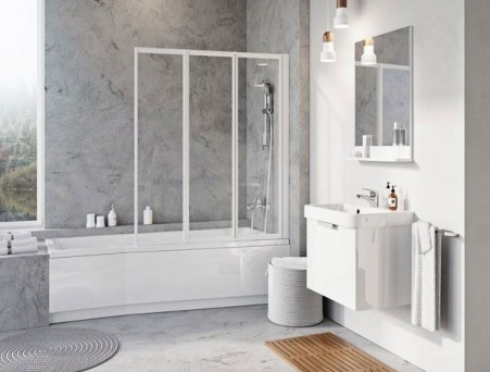 Акриловая Ванна «Ravak» BeHappy II 150х75 L, Комплект (076292)