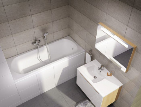 Акриловая Ванна «Ravak» Domino 170х75, Комплект (138375)