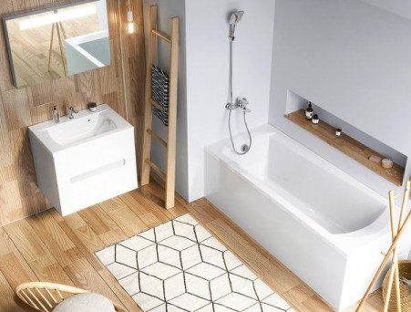 Акриловая Ванна «Ravak» Domino 170х75, Комплект (138375)