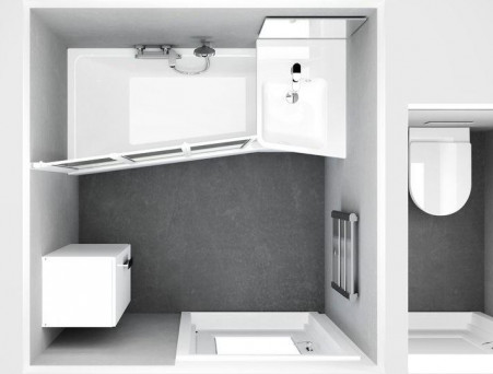 Акриловая Ванна «Ravak» BeHappy II 150х75 R (C991000000)