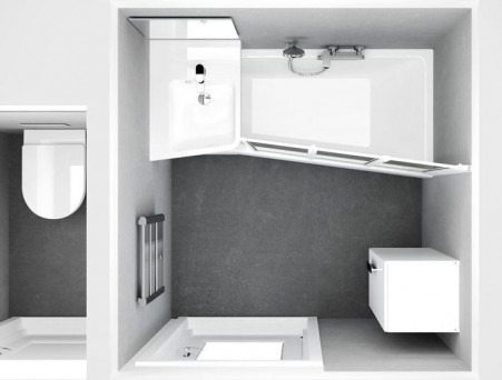 Акриловая Ванна «Ravak» BeHappy II 150х75 L (C981000000)