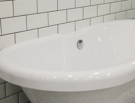 Акриловая Ванна «Radomir» Леонесса 175х80, Ножки «Лилия» Chrome (1-01-2-0-9-138)