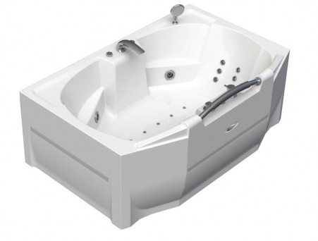 Акриловая Ванна «Radomir» Конкорд 180х120 с поручнем, Комплект (150413)