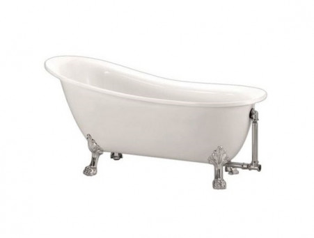 Акриловая Ванна «BelBagno» 155х76 Ножки Хром, Комплект (092546)