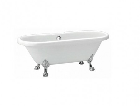 Акриловая Ванна «BelBagno» 177,4х80,5 Ножки Хром, Комплект (092514)