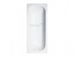 Стальная Ванна «ВИЗ» Tevro Белый Лотос, без Ранта 1600x700 (Т-62902)