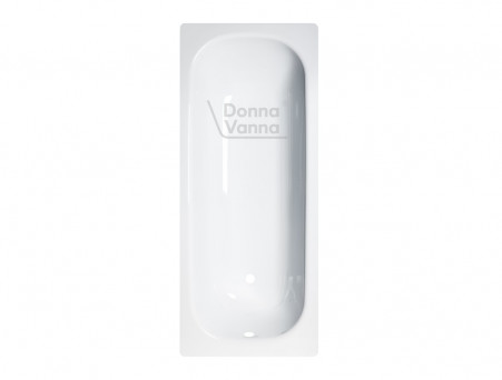 Стальная Ванна «ВИЗ» Donna Vanna Белая Орхидея 1600х700 (DV-63901)