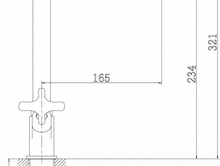 Смеситель для Кухонной Мойки «Rossinka» RS39, Хром (RS39-72U)