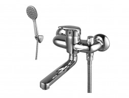 Смеситель для Ванны с Душем «Lemark» Luna, Хром (LM4114C)