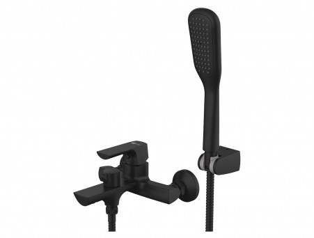 Смеситель для Ванны с Душем «Lemark» Ursus, Черный (LM7214BL)
