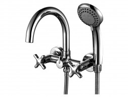Смеситель для Ванны с Душем «Rossinka» RS39, Хром (RS39-83)