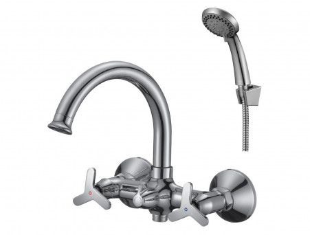 Смеситель для Ванны с Душем «Rossinka» RS40, Хром (RS40-83)