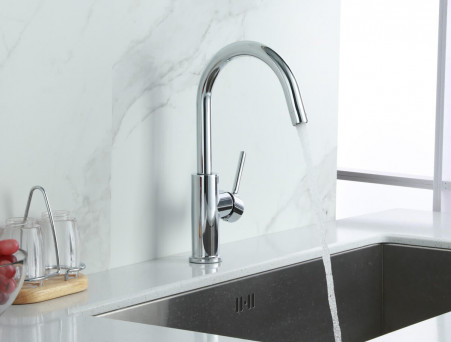 Смеситель для Кухонной Мойки «Lemark» Comfort, Хром (LM3073C)