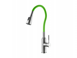 Смеситель для Кухонной Мойки «Lemark» Expert, Сталь, Зеленый (LM5082S-Green)