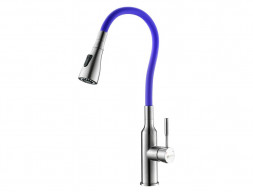 Смеситель для Кухонной Мойки «Lemark» Expert, Сталь, Фиолетовый (LM5082S-Violet)