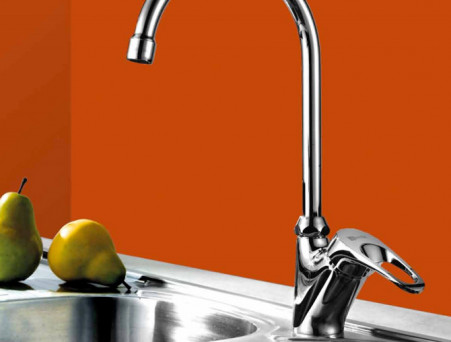 Смеситель для Кухонной Мойки «Lemark» Omega, Хром (LM3105C)