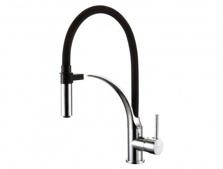 Смеситель для Кухонной Мойки «Lemark» Soul, Хром, Черный (LM6007C)