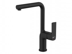 Смеситель для Кухонной Мойки «Lemark» Ursus, Черный (LM7205BL)
