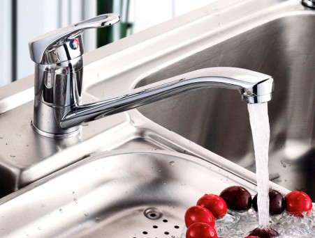 Смеситель для Кухонной Мойки «Rossinka» B, Хром (B35-21)