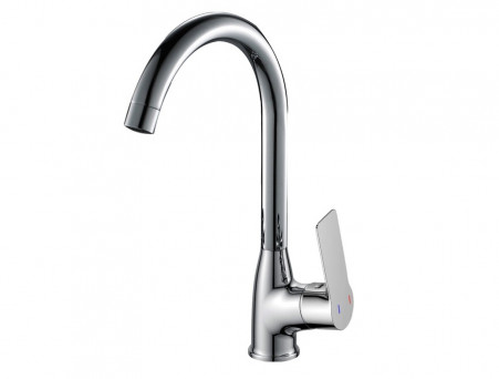 Смеситель для Кухонной Мойки «Rossinka» RS27, Хром (RS27-23)