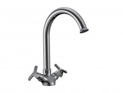 Смеситель для Кухонной Мойки «Rossinka» RS40, Хром (RS40-72)