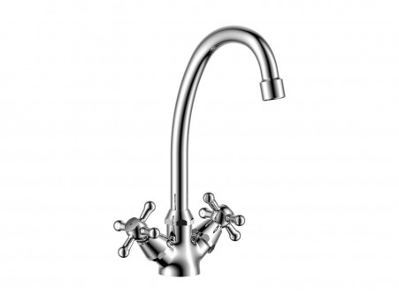 Смеситель для Кухонной Мойки «Rossinka» Y, Хром (Y02-71)
