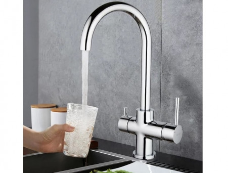 Смеситель для Кухонной Мойки «Rossinka» Z, Хром (Z35-28)