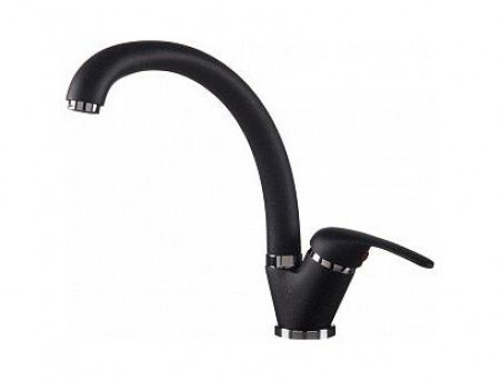 Смеситель для Кухонной Мойки «Rossinka», Черный (Y35-23)