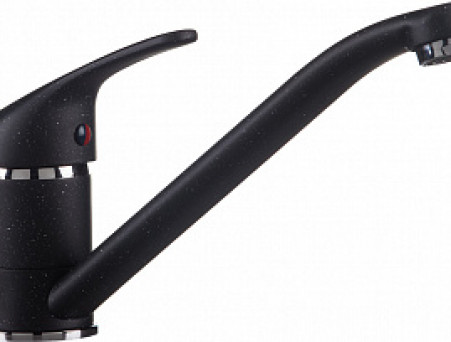 Смеситель для Кухонной Мойки «Rossinka», Черный (Y40-21)